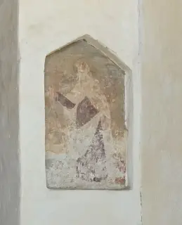 Tracce di affresco - Cappella dell' Annunziata a Mondovì