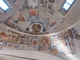 Affreschi absidali - Priorato di San Biagio a MondovìFrazione San Biagio