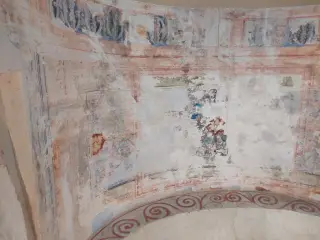 Tracce di affreschi - Priorato di San Biagio a MondovìFrazione San Biagio