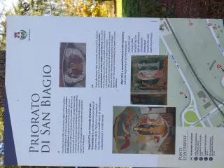 Pannello illustrativo - Priorato di San Biagio a MondovìFrazione San Biagio