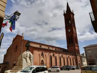 Vista - Parrocchiale dell' Assunta o San Cristoforo a Fubine