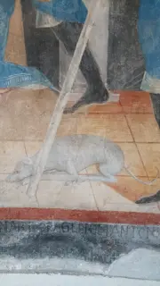 Cane di San Rocco - Chiesa di San Rocco a Montalto Dora