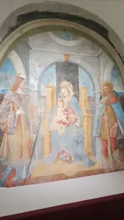 Madonna col Bambino, San Sebastiano e San Rocco - Chiesa di San Rocco a Montalto Dora