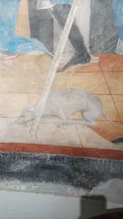 Cane di San Rocco - Chiesa di San Rocco a Montalto Dora