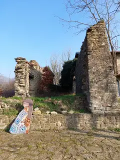 resti - Chiesa di Sant'Anna e Pieve del Cauro a Montechiaro d'AcquiFrazione Piana