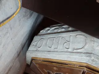 Fonte battesimale del 1567 - Parrocchiale di San Michele Arcangelo a Montemale di Cuneo