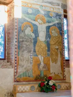 Crocifissione - Cappella di San Ponzio a Monticello d'Alba