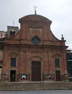 Facciata - Parrocchiale di San Lorenzo a Ponderano