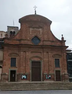 Facciata - Parrocchiale di San Lorenzo a Ponderano