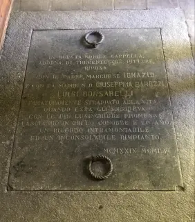 Lastra Tombale - Cappella di Sant'Andrea al Castello a Montiglio Monferrato