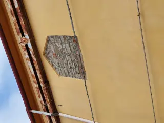 Finestra tamponata - Parrocchiale di San Sisto a Morbello