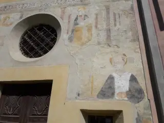 Affreschi - Chiesa della Madonna della Neve a MorozzoFrazione Consovero