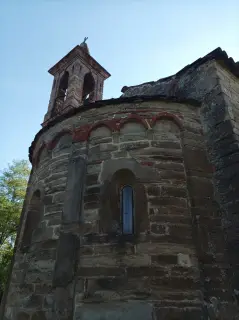 Abside e campanile - Chiesa di San Vito a Morsasco
