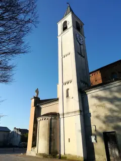 Campanile - Parrocchiale della Santissima Annunziata a Motta De' Conti