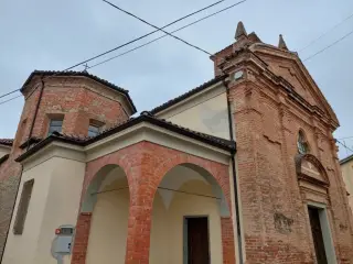 Financo e facciata - Chiesa di San Giorgio a Neviglie
