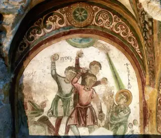 Martirio di Santo Stefano - Parrocchiale di Santo Stefano a Novalesa