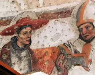 Affreschi - Parrocchiale di Santo Stefano a Novalesa