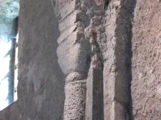 Interno - Particolare capitello - Cappella di San Salvatore a Novalesa