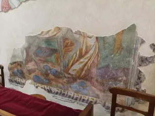 Affresco - Oratorio della Natività di Maria a OleggioFrazione Gaggiolo