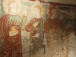 Affreschi absidali - Oratorio della Natività di Maria a OleggioFrazione Gaggiolo