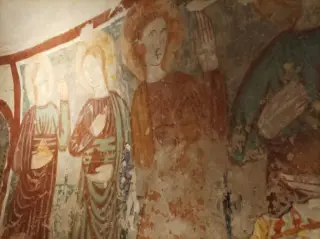 Affreschi absidali - Oratorio della Natività di Maria a OleggioFrazione Gaggiolo