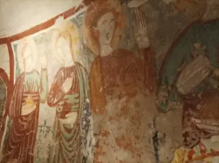 Affreschi absidali - Oratorio della Natività di Maria a OleggioFrazione Gaggiolo