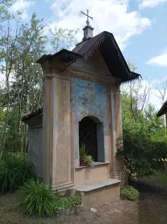 Colonna antico cimitero - Oratorio di San Donato a Oleggio