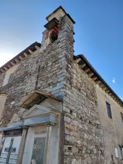 Retro e campaniletto - Oratorio di San Quirico a Orta San Giulio