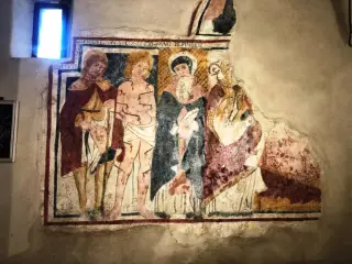 Santi Rocco, Sebastiano, Antonio abate e santo vescovo - Pieve o Santuario o Chiesa della Madonna del Carmine a Prunetto