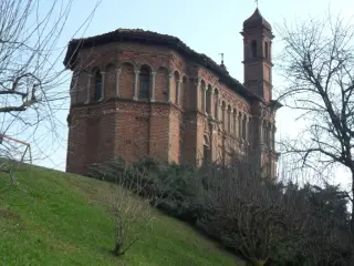 Vista absidale - Cappella di San Vittore a Canale