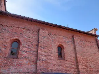 Fianco - Parrocchiale dei Santi Felice e Agata a Oviglio