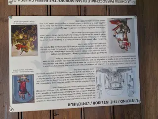 Pannello illustrativo - Parrocchiale di San Giorgio a Paderna