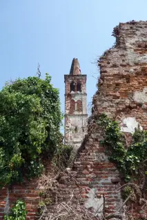 Campanile - Ruderi Chiesa di Sant'Antonio Abate a Casaleggio Novara