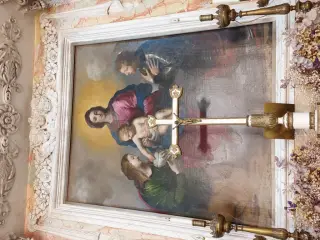 Madonna col Bambino tra Santa Maria Maddalena e San Maurizio - Pieve di Santa Maria in Prelio o Santa Maria della Neve a Silvano d'OrbaFrazione La Pieve