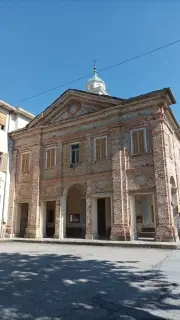 Facciata - Chiesa della Madonna dei Boschi a Peveragno
