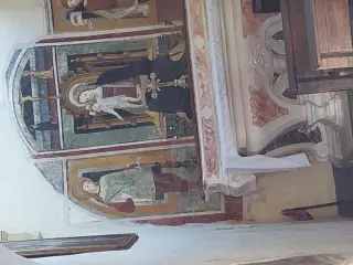Madonna col Bambino e santi - Cappella di San Sebastiano a San Michele Mondovì