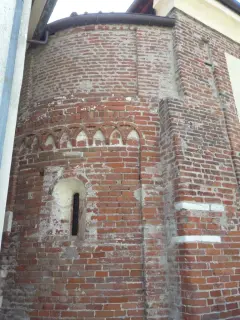 Abside lato sinistro - Chiesa del Cimitero a Pancalieri