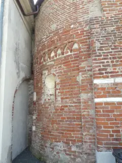 Abside lato destro - Chiesa del Cimitero a Pancalieri