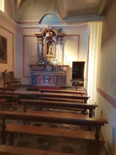 Interno - Cappella della Madonna Assunta di Morano a Perosa Canavese