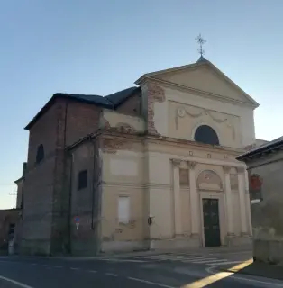 Facciata - Parrocchiale di Sant'Eusebio a Pezzana