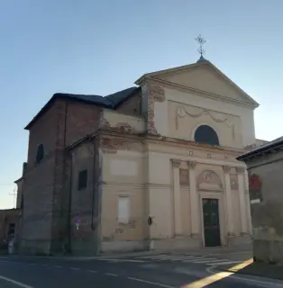 Facciata - Parrocchiale di Sant'Eusebio a Pezzana