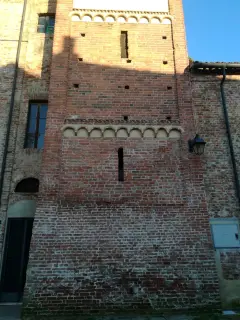 Campanile base romanica - Parrocchiale di Sant'Eusebio a Pezzana