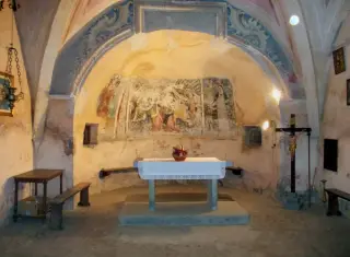 Interno - Cappella di Sant'Anna a Piasco