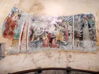 Affreschi absidali - Cappella di Sant'Anna a Piasco