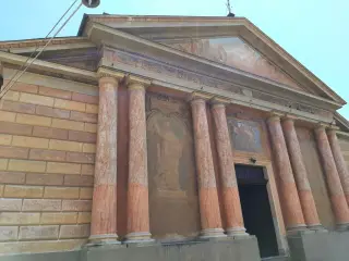 Facciata - Chiesa di San Giovanni Battista a Poirino