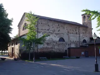 Vista - Chiesa delle Ghiare o della Ghiaia o di San Sebastiano a Pozzolo Formigaro