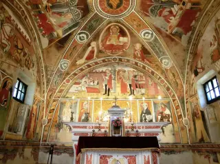 Affreschi - Chiesa di San Martino a SalicetoFrazione Lignera Soprana