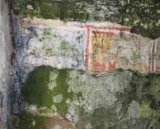 Affreschi Interno - Cappella di San Giacomo a ViolaFrazione Colla San Giacomo