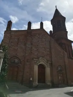 Facciata - Chiesa di Santa Maria Nuova a Lu