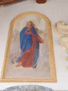 Vergine Maria Immacolata, raffigurata mentre schiaccia il serpente, simbolo del peccato e del male - Chiesa di San Giuliano a RoccabrunaFrazione San Giuliano